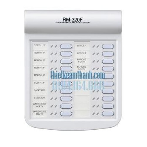 Bàn Phím Mở Rộng Cho Micro Báo Cháy: RM-320F